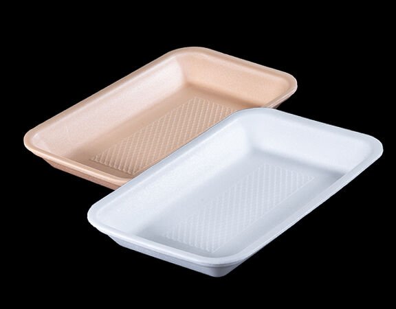 1/2 Kg Köpük Tabak Beyaz & Turuncu